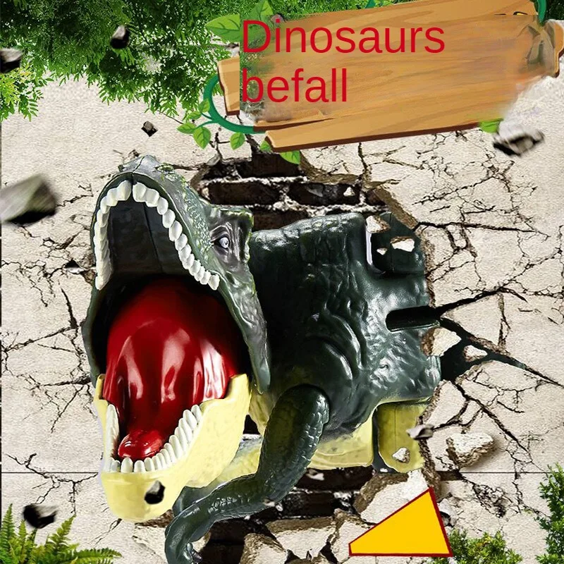 

Simulated Dinosaur Model Children's Toys Dynamic Pressing Tyrannosaurus Rex Boy Gift Decoration Toys Home Accessories