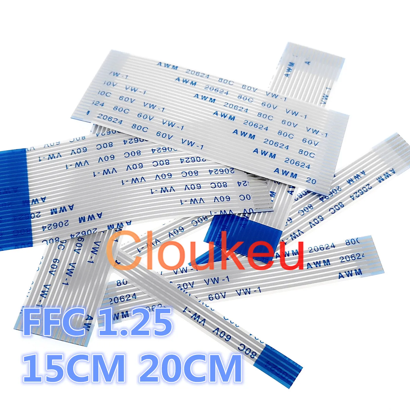 

FFC FPC Гибкий плоский кабель 1,25 мм 15 см 20 см 4P 6P 8P 10P 12P 14P 16P 18P 20P 22P 24P 26P 28P 30P 32P 40P