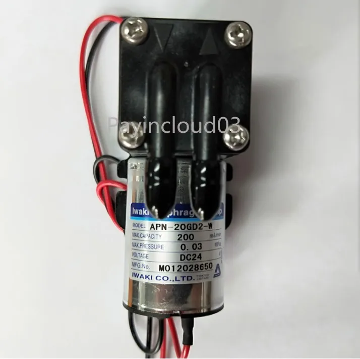 

Разборная машина, японский вакуумный насос iwaki, водяной насос, химический диафрагменный насос, 24 В постоянного тока, APN-20GD2/30GD2/APN-60GD2-W