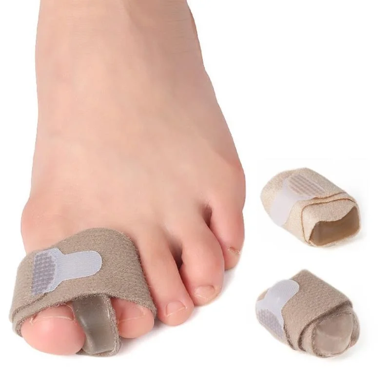 

Gel Cloth Bandage Toe Correction Tape Fabric Toe Hallux Valgus Corrector Bandage Toe Separator Splint Wrap Foot Care Tool