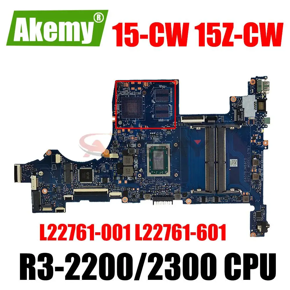 Материнская плата DAG7BFMB8D0 DAG7BJMB8C0 G7BJ G7BF для ноутбука HP Pavilion 15Z-CW 15-CW материнская W/ Ryzen