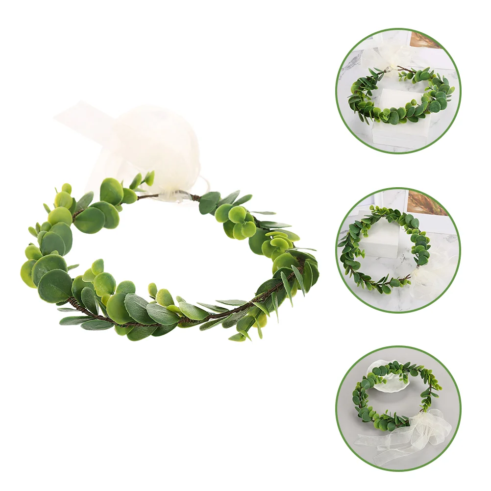 

Bride Wreath Headwear Wedding Headband Head Wreath Prop Bridal Headwear