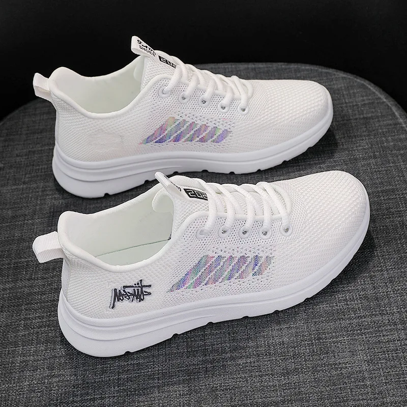 middle-aged sports shoes women's 2023 new lightweight running shoes women shock-absorbing comfortable mother shoes travel shoes