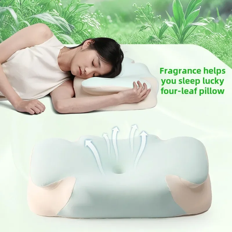 Новая подушка для шеи с медленным отскоком хлопковая эффектом памяти и нулевым