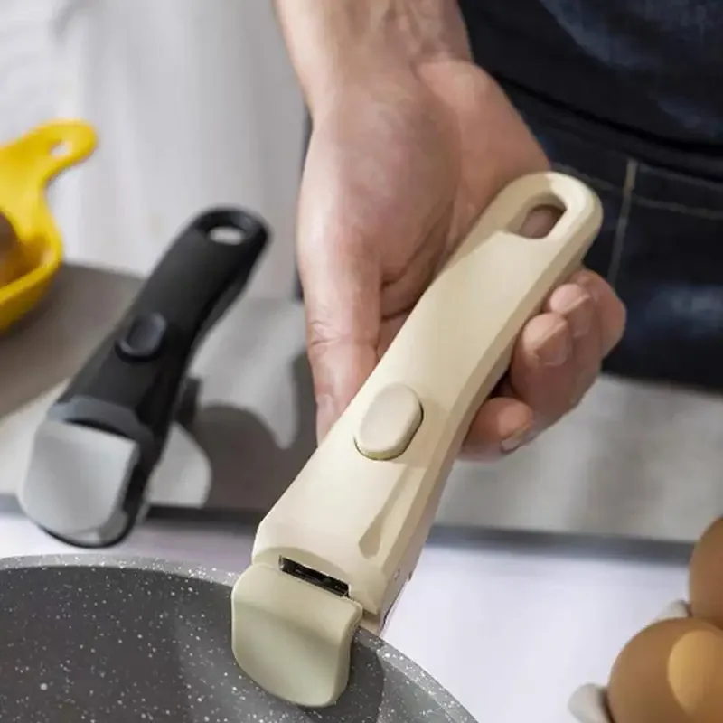 Съемная ручка для плиты и кастрюли универсальная с защитой от ожогов посуды