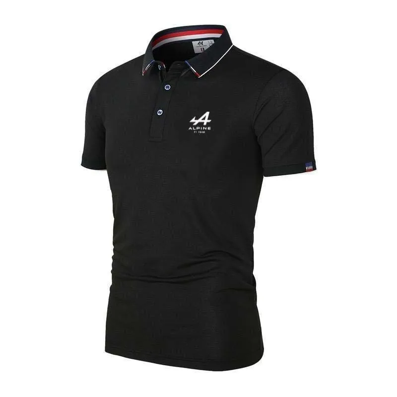 

2023 Summer Men's Bicycle Sweatshirt Casual Polo Shirt Breathable Fast Drying Sports Short Sleeve Top Bicycle Clothing Men