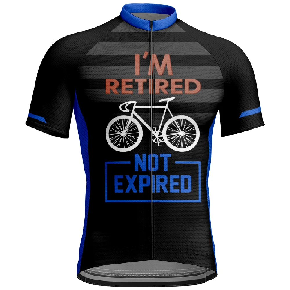 

Мужская веломайка с 3 задними карманами, Влагоотводящая дышащая быстросохнущая велосипедная рубашка со светоотражающей полосой