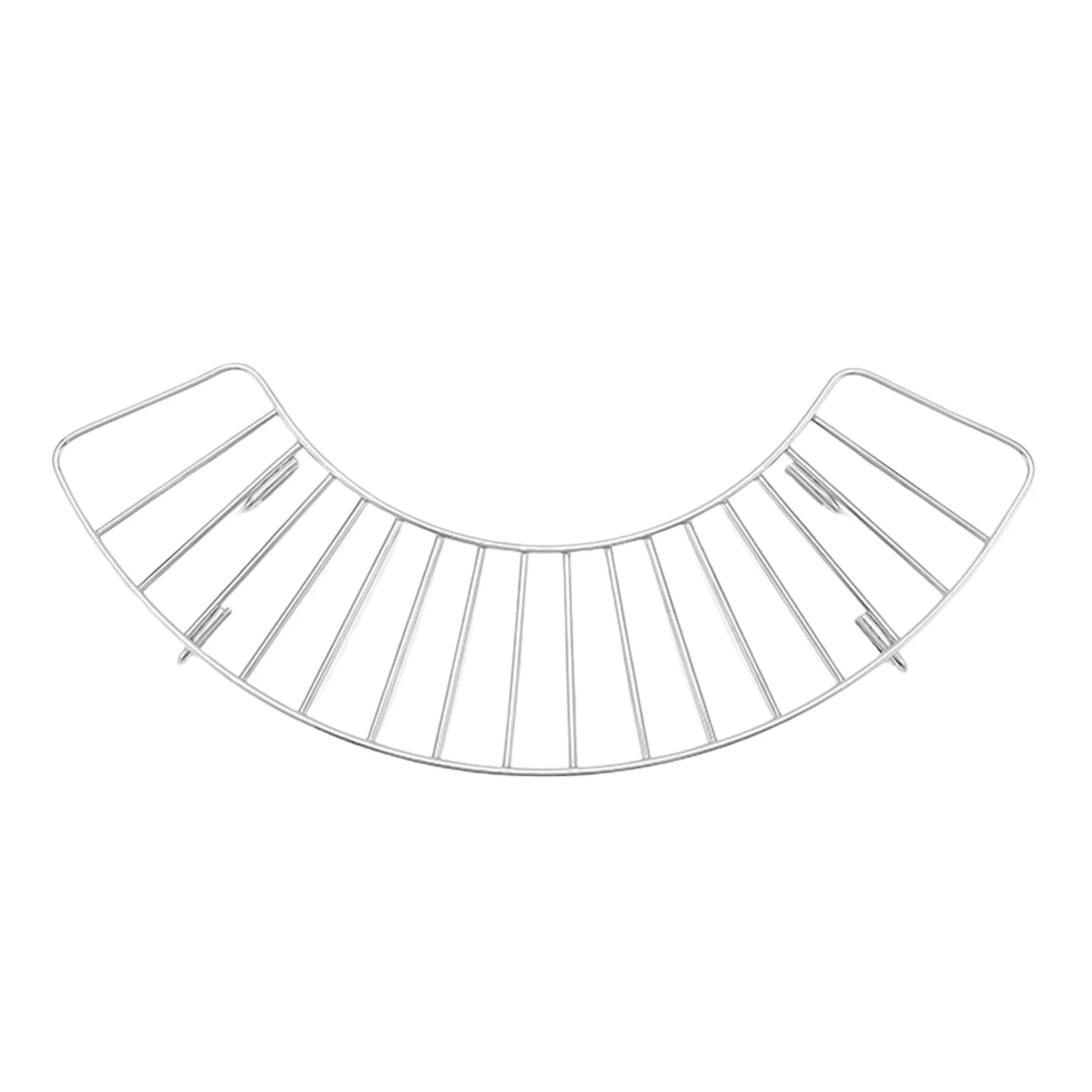 

Cooling Racks Oil Filter Rack Multifunctional Sturdy Reusable Stainless Steel Semicircle Barbecue Filter Mesh Cooling Rack For