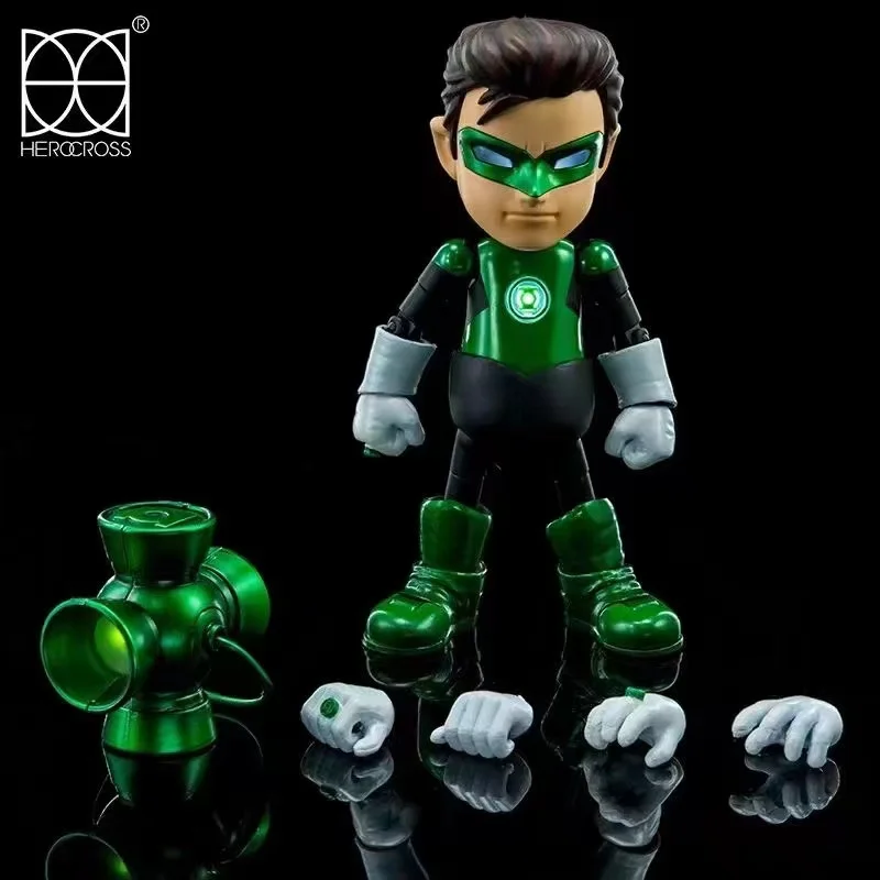 Green Lantern 6-inch Limited Collectible Level Metal Model Toys Joint Movable