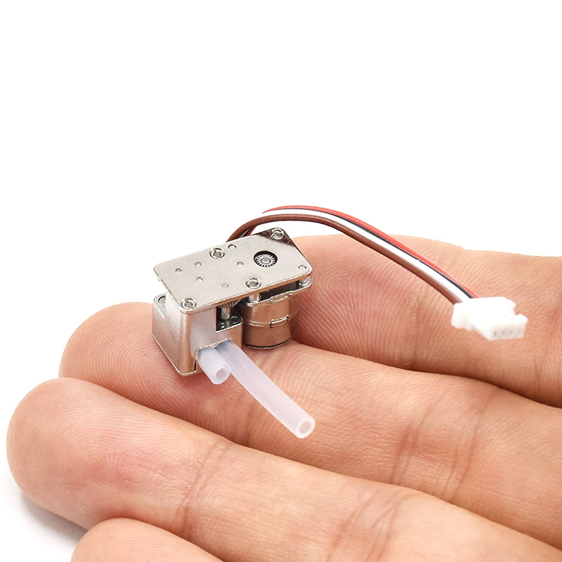 Цельнометаллический редуктор Самовсасывающий жидкостный насос Мини Крошечный 8