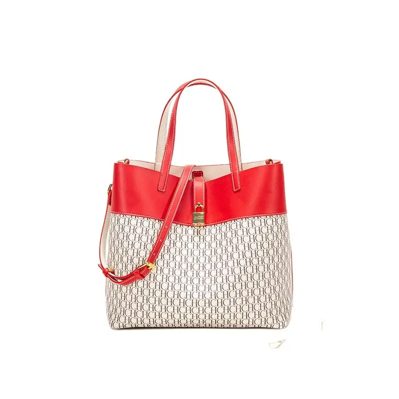 

High Capacity Famous Luxury Brand Handbags for Office Women 2023 Trends Designer PVC Shopper Shoulder Shopping Bag