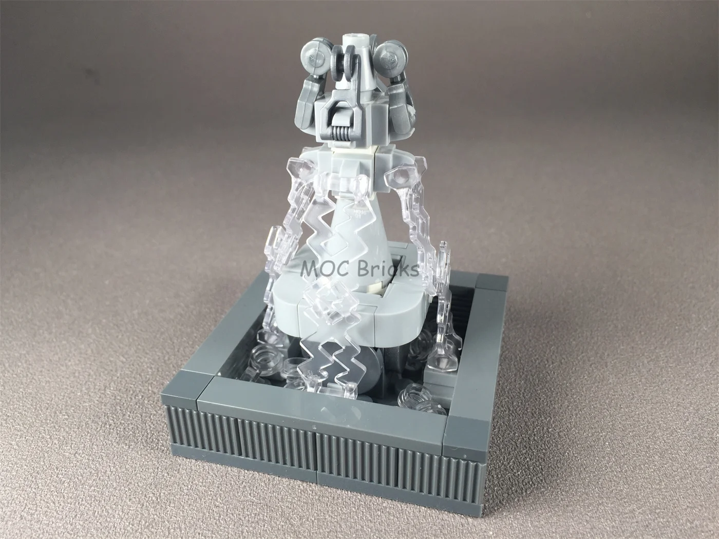 Распродажа кубики MOC сделай сам городской парк фонтан статуя воды модель