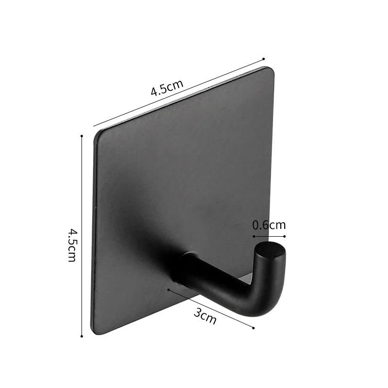 

Robe Hook Wall Towel Hook Stainless Steel Coat Hook Rustproof Strong sticky Hook Hanger for Bathroom Kitchen Hardware