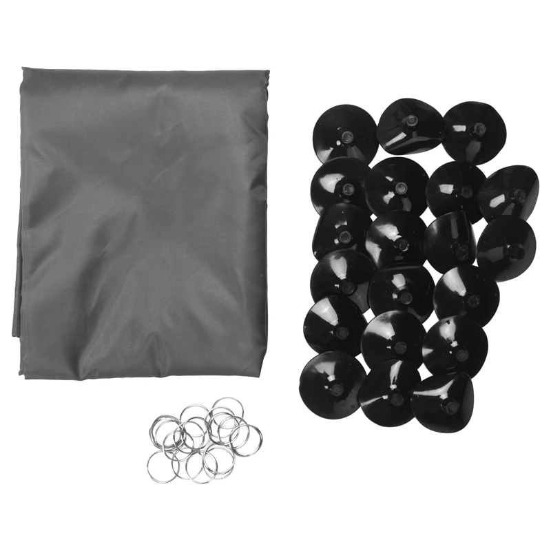 Затемняющие жалюзи — портативные оконные шторы простота установки с присосками