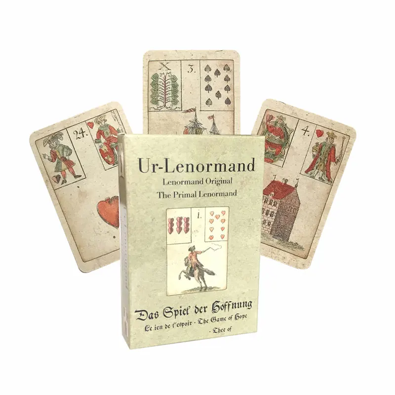 

Ur Lenormand Oracle Tarot Deck Fate Divination Cards Game Tarot And A Variety Of Tarot Options PDF Guide