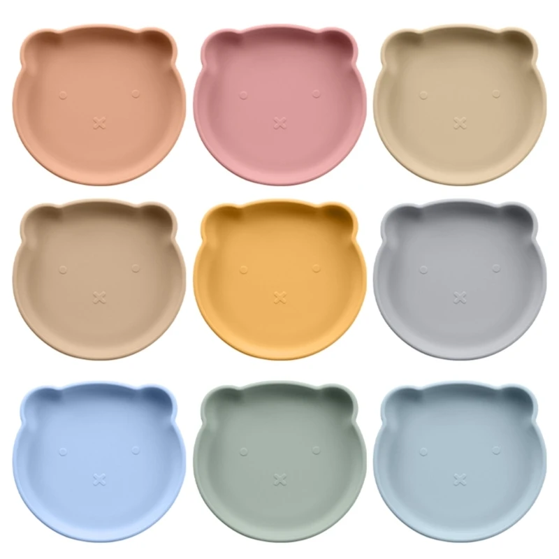 

Маленькая силиконовая тарелка для детей, присоска для животных, легко чистится, не содержит Бисфенол А, подходит для посудомоечной машины и ...