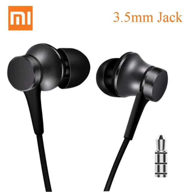 

Original Xiaomi Fresh Headphones Piston 3 In-Ear 3.5mm Wire Control Headphones Stereo Microphone for Xiaomi Samsung Huawei Phone