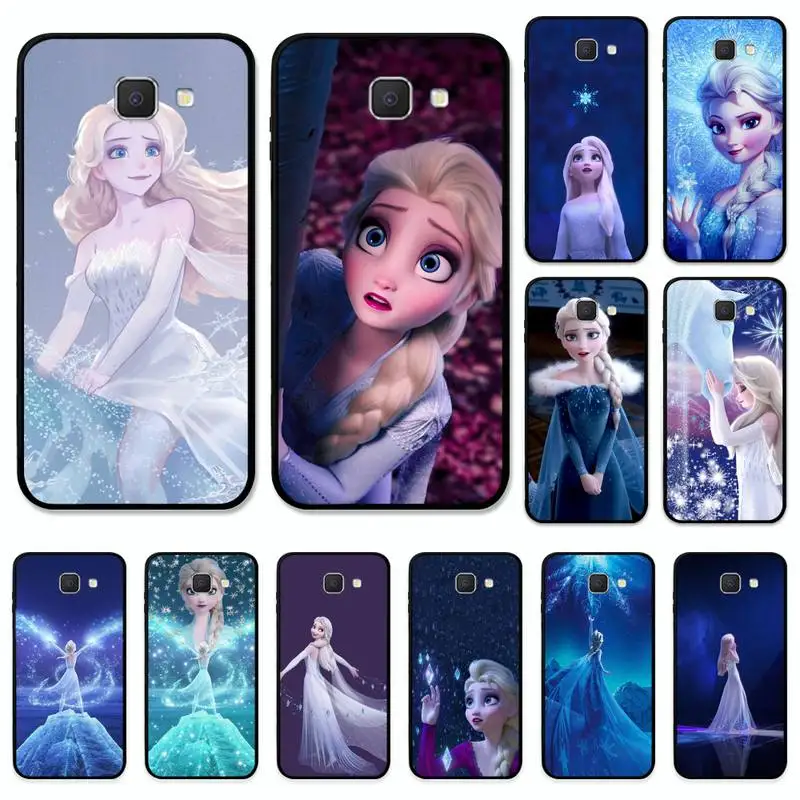 

Disney Elsa Phone Case for Samsung J 4 5 6 7 8 prime plus 2018 2017 2016 J7 core