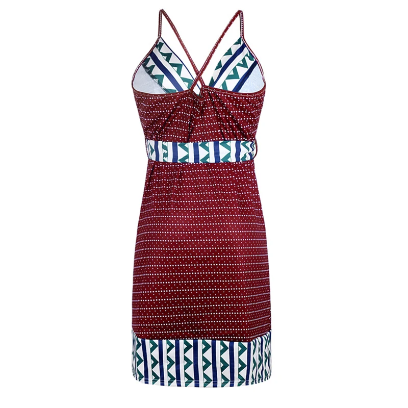 Летнее платье с V-образным вырезом на бретельках платья для беременных без