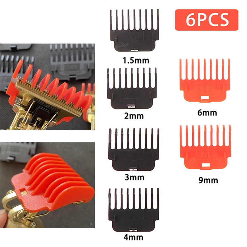1.5mm 2mm 3mm 4mm 6mm 9mm Limit Comb for T9 Hair Clipper Gua