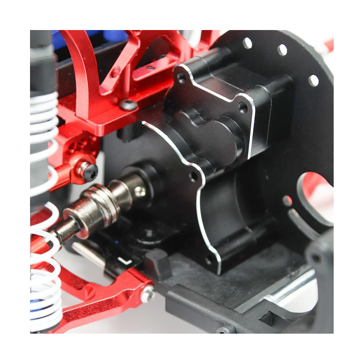

Metal Transmission Gearbox Gear Box for 1/10 Traxxas Slash 2WD VXL Rustler Stampede Bandit RC Car Upgrade Parts,1