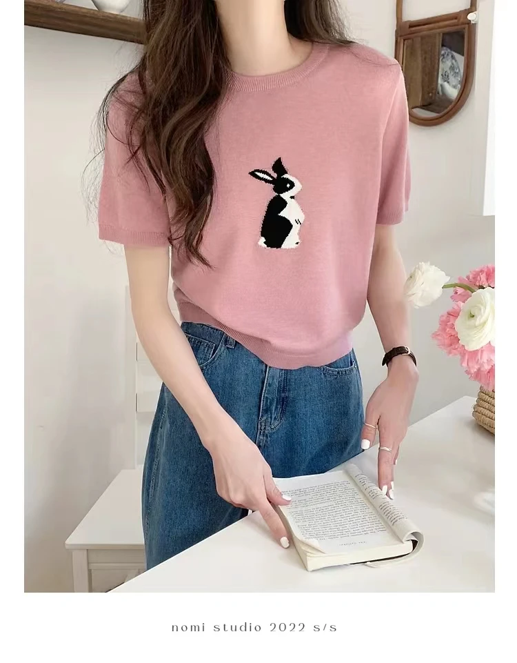 Женский кашемировый шерстяной свитер трикотажные пуловеры с коротким рукавом