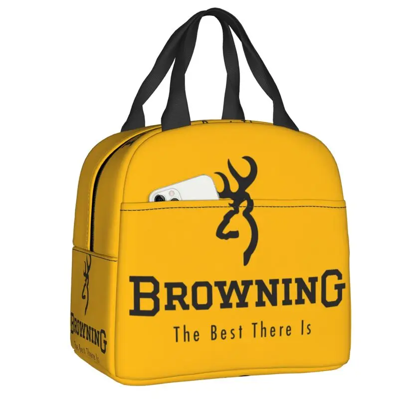 

Пистолеты Browning, изолированная сумка для завтрака для женщин, герметичные пистолеты, термоохладитель, Ланч-бокс для офиса, пикника, путешест...
