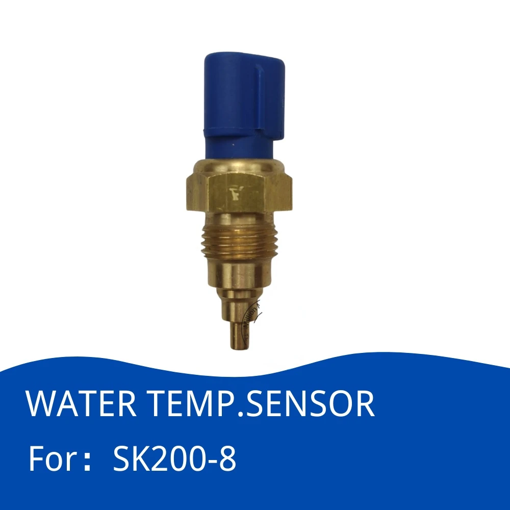 

S8342-01250 Water Temperature Sensor for KOBELCO Excavator SK200-8 SK250-8 SK260-8 High Quality Spare Parts Hino EB10-WT016