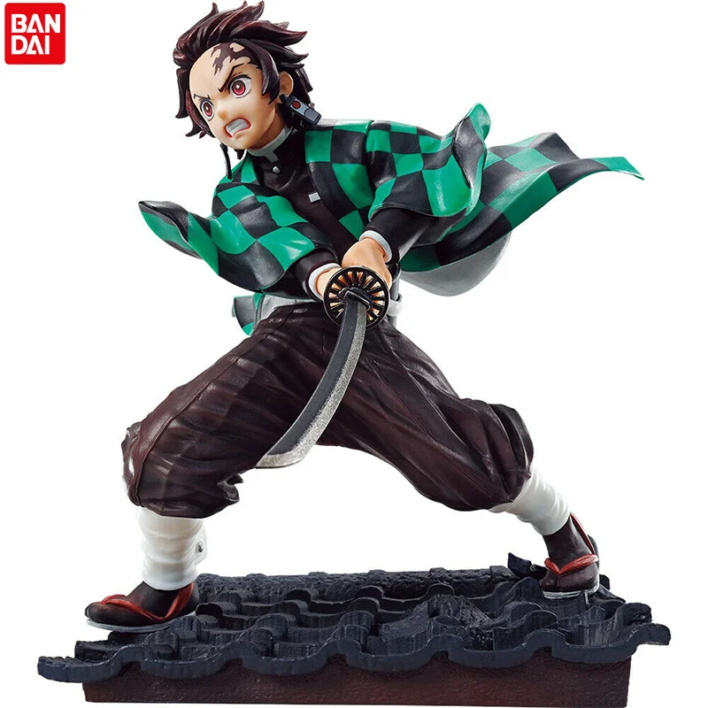 

Bandai Ichiban kuji Demon Slayer Kimetsu no Yaiba Prize B Kamado Tanjiro Figure Anime Action Model Figurals Brinquedos Toys