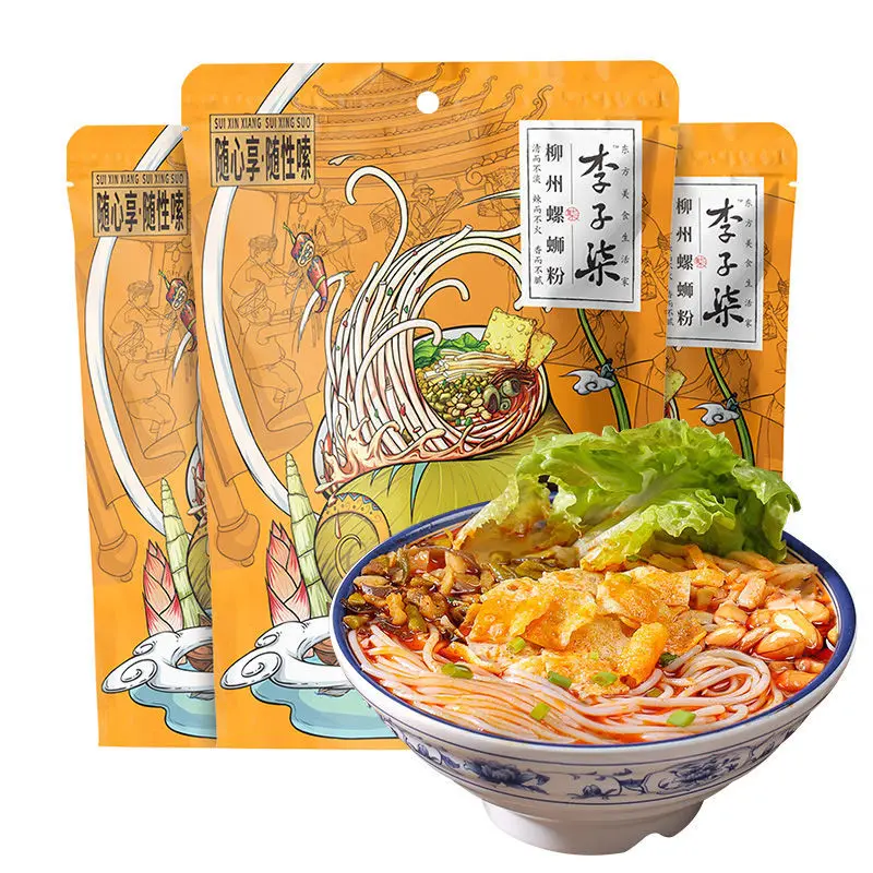 

Li Ziqi Snail Powder Liuzhou Authentic Rice Noodles Vermicelli Rice Noodles Guangxi Screw Powder bag