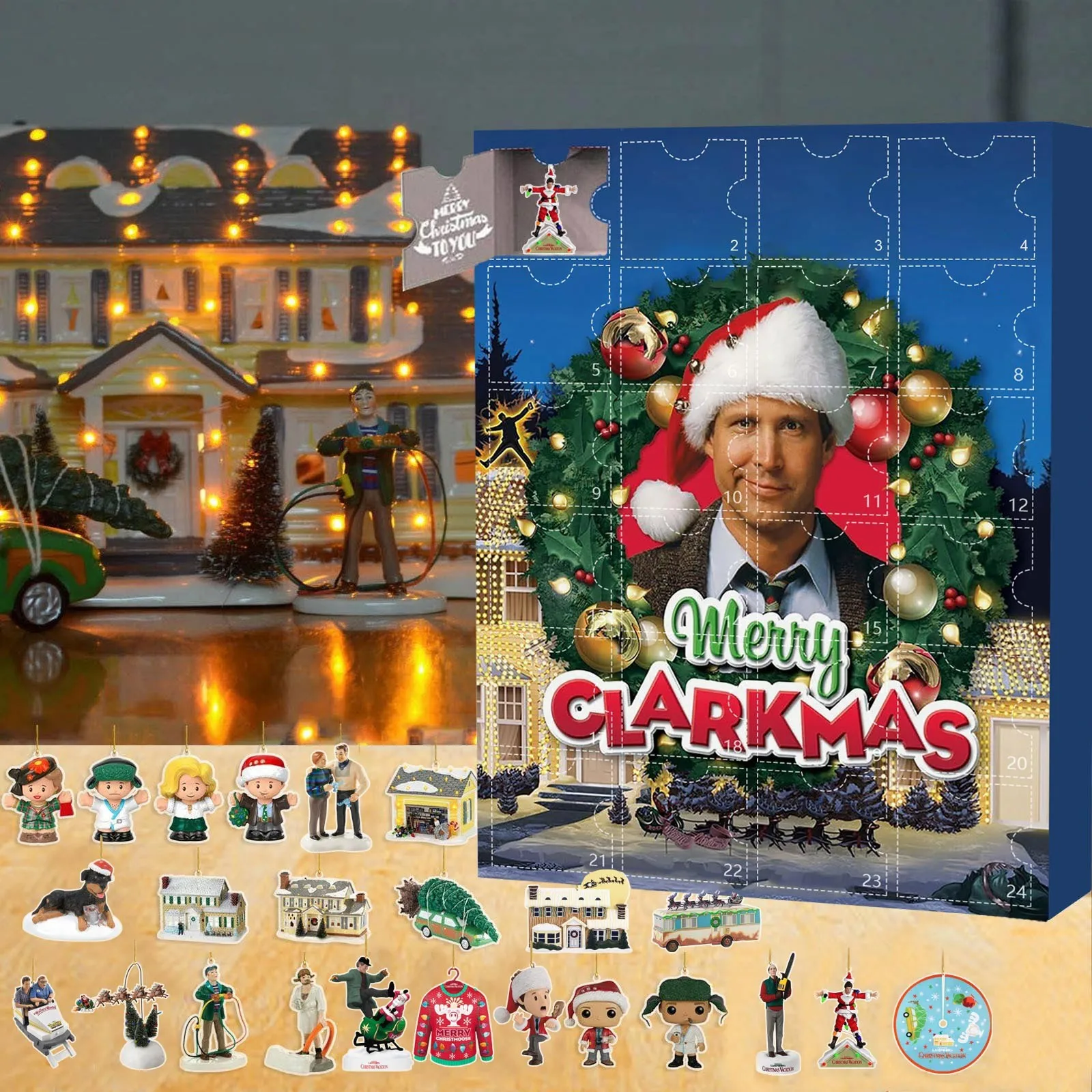 Новинка 2024 24 дня Рождественский календарь для каникул каникулы
