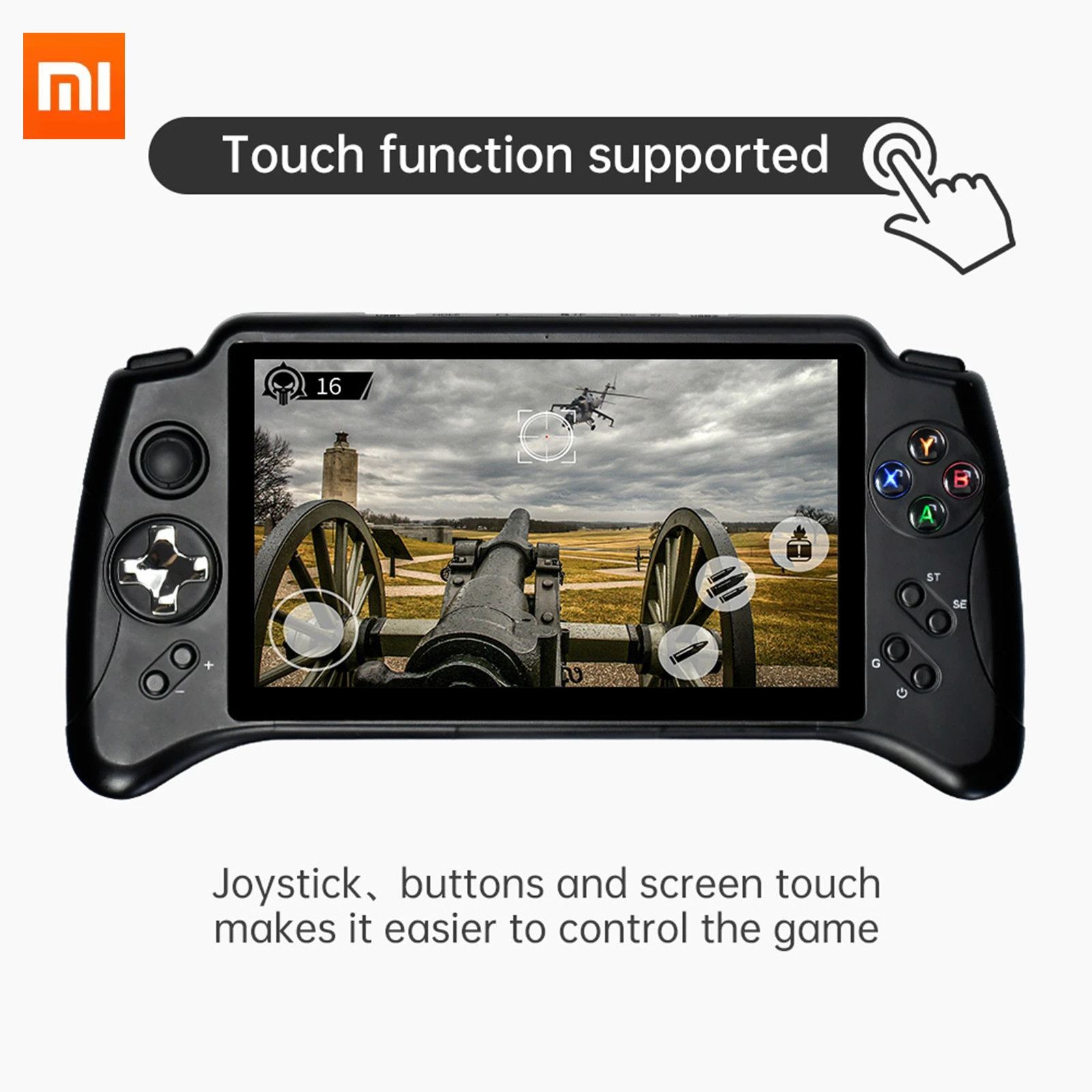 

xiaomi 17 Portable WiFi Game Console 7 inch Touch Control Screen Display Android 7.0 Handheld Joystick Controller