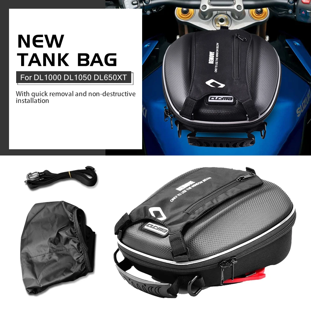 

Fuel Tank Bag For SUZUKI VSTROM DL650 DL1000 DL1050 DL 650 1000 1050 XT Motorcycle Acessories Navigation Luggage Tanklock Bags
