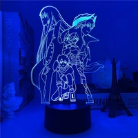 anime garden of avalon night light for kids room decor 3d game model character table lamp atmosphere bedside light gifts