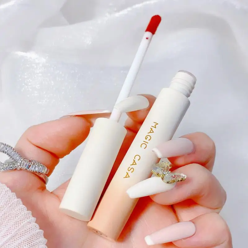 

1~5PCS Matte Lip Glaze Set Cosmetic Waterproof Lasting Moisturizing Lipstick Non-Stick Cup Not Easy Fade Red Lip Lip Gloss