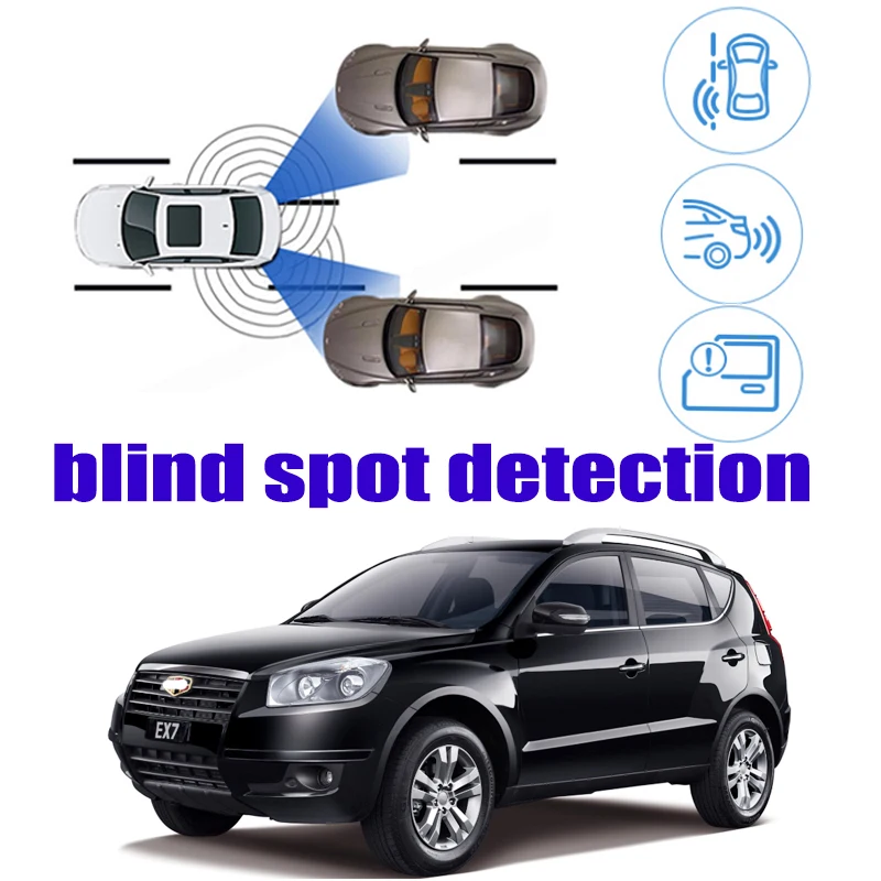 

Автомобильное Зеркало BSM для Предупреждение Пых зон, предупреждающее устройство, система обнаружения заднего радара для Geely Emgrand 2014 ~ 2017