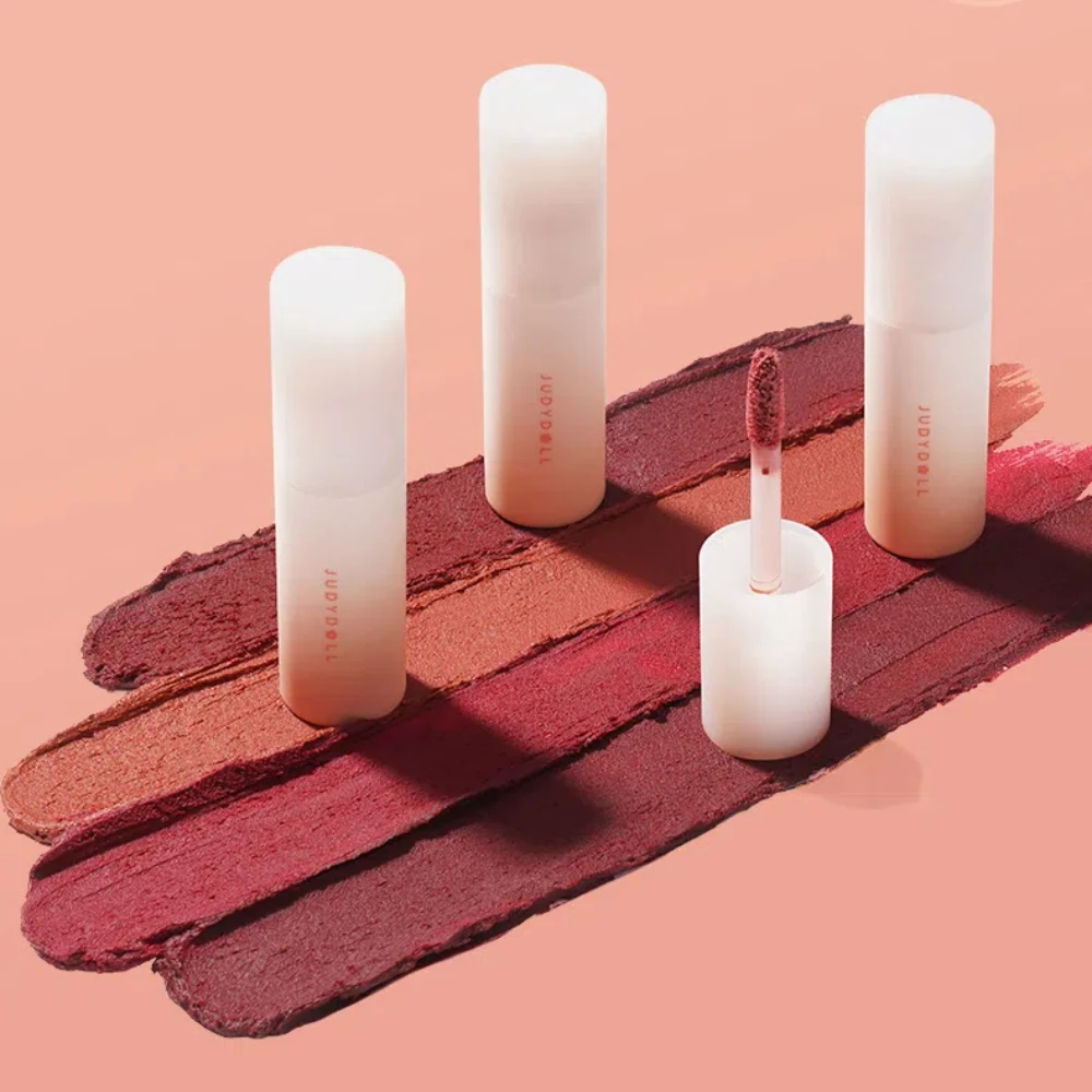 Матовая молочная губная помада Judydoll матовая гладкая шелковистая жидкая