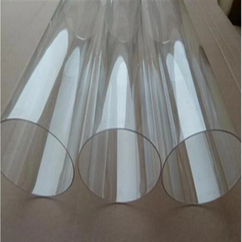 

10 pcs/lot Wedding props backgammon candle holder decoration high transparent hollow tube acrylic round tube