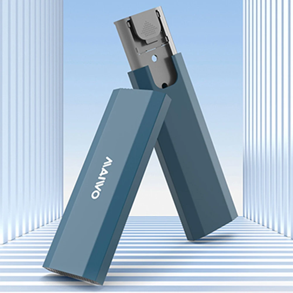 MAIWO K1690S M.2 NGFF Mobile Hard Disk Case for 2230/2242/2260/2280 B-Key B/M-Key Type-C 3.1 5Gbps SSD External Enclosure Adapte