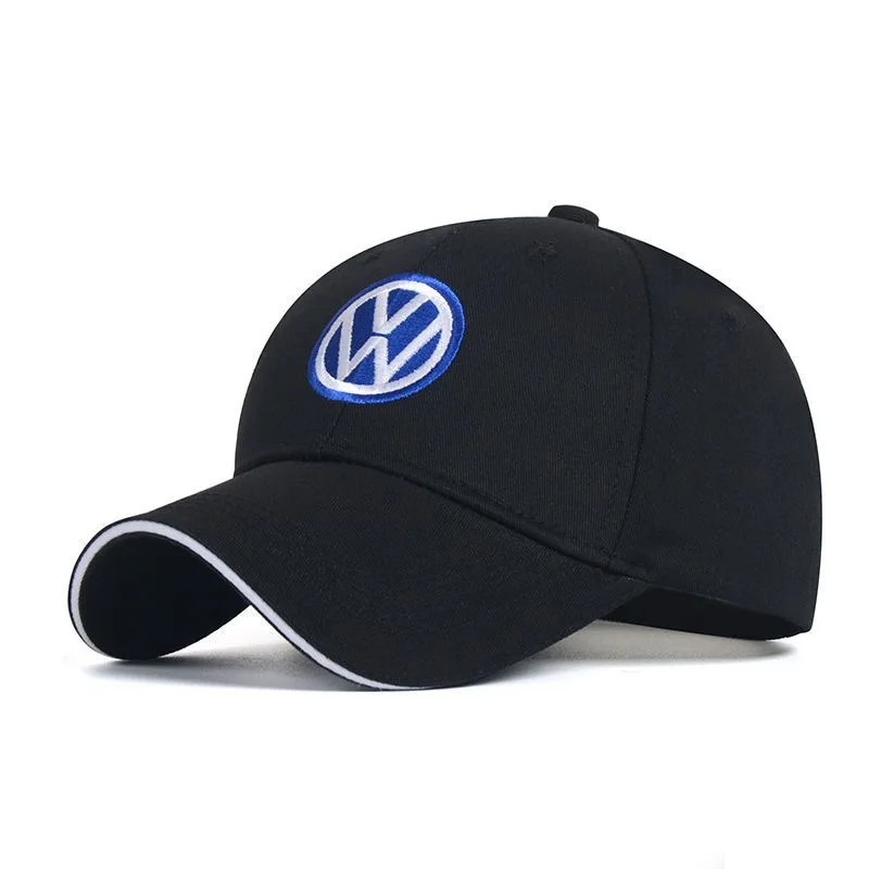 

New Volkswagens embroidered baseball cap car logo hat peaked cap sports racing cap outdoor men's and women's sun visor
