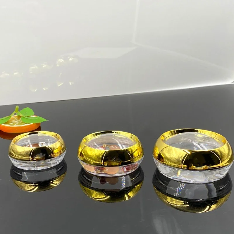 Флаконы в капсулах Золотой колпачок серебряные разделенные таблетки Акриловая