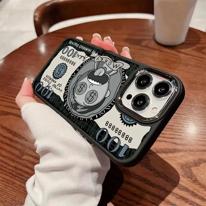 Bank Note Money Fun Высококачественный чехол для телефона iPhone 16 15 14 13 Pro Max 12 11 X XR XS MAX 7 8 Plus