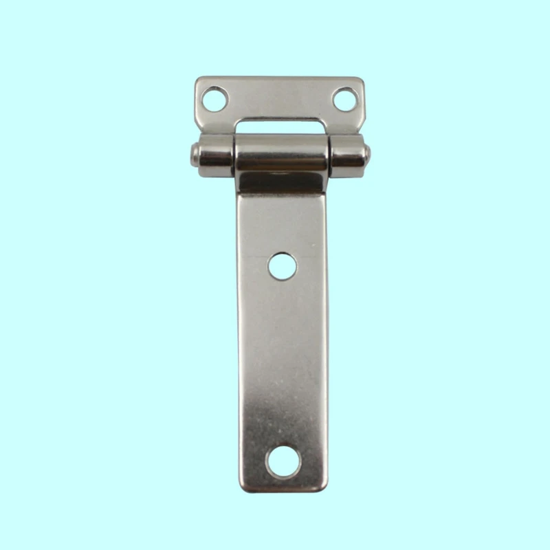 

T5EB 2 Pcs Marine Boat Hinges High Polished Stainless Steel for T Type Container Hinges Deck Wooden Cases Cabinet Door Hinge