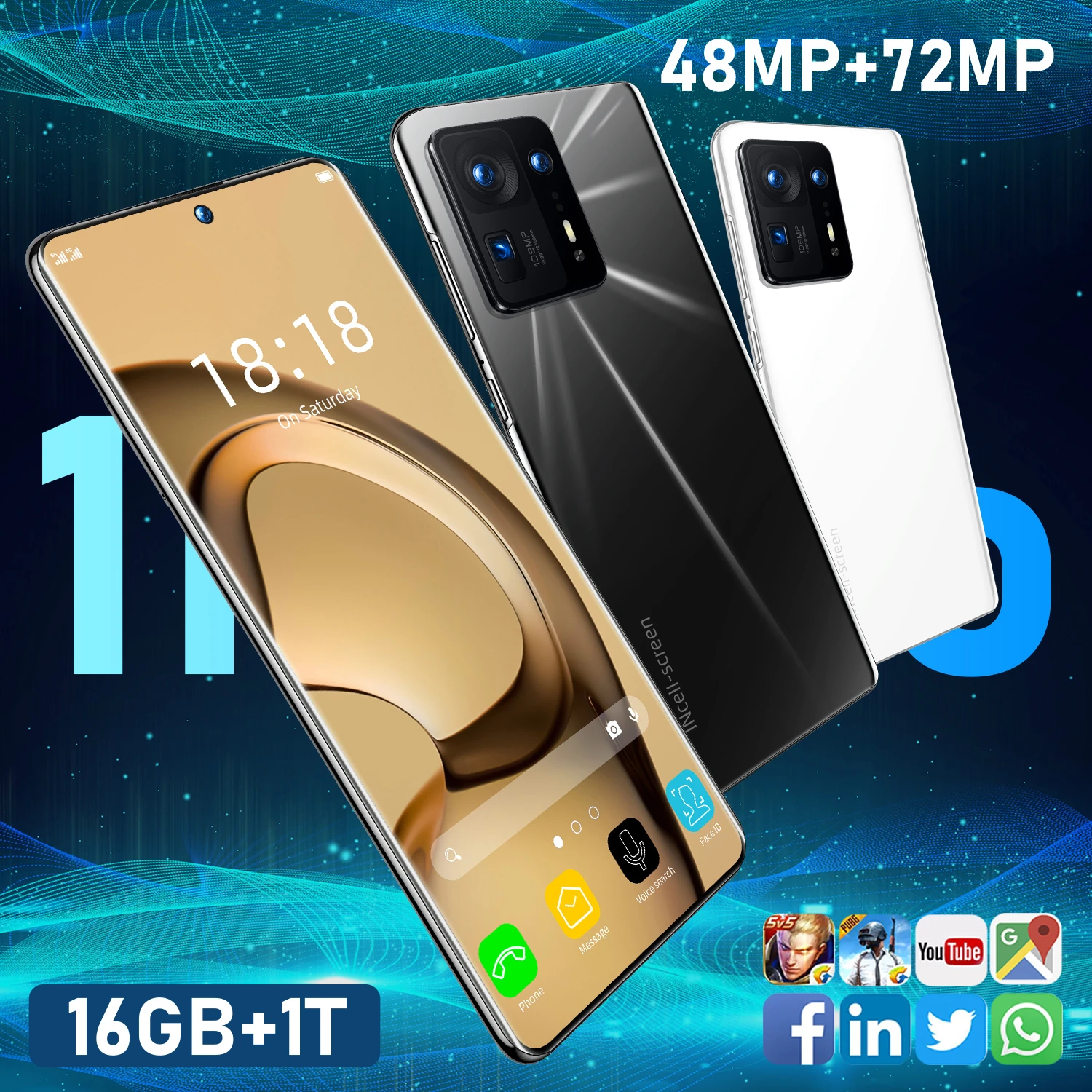 Планшетный ПК Android 12 Qualcomm 888 + ноутбук идентификация по лицу нетбук 10000 мАч MIX4 16 ГБ