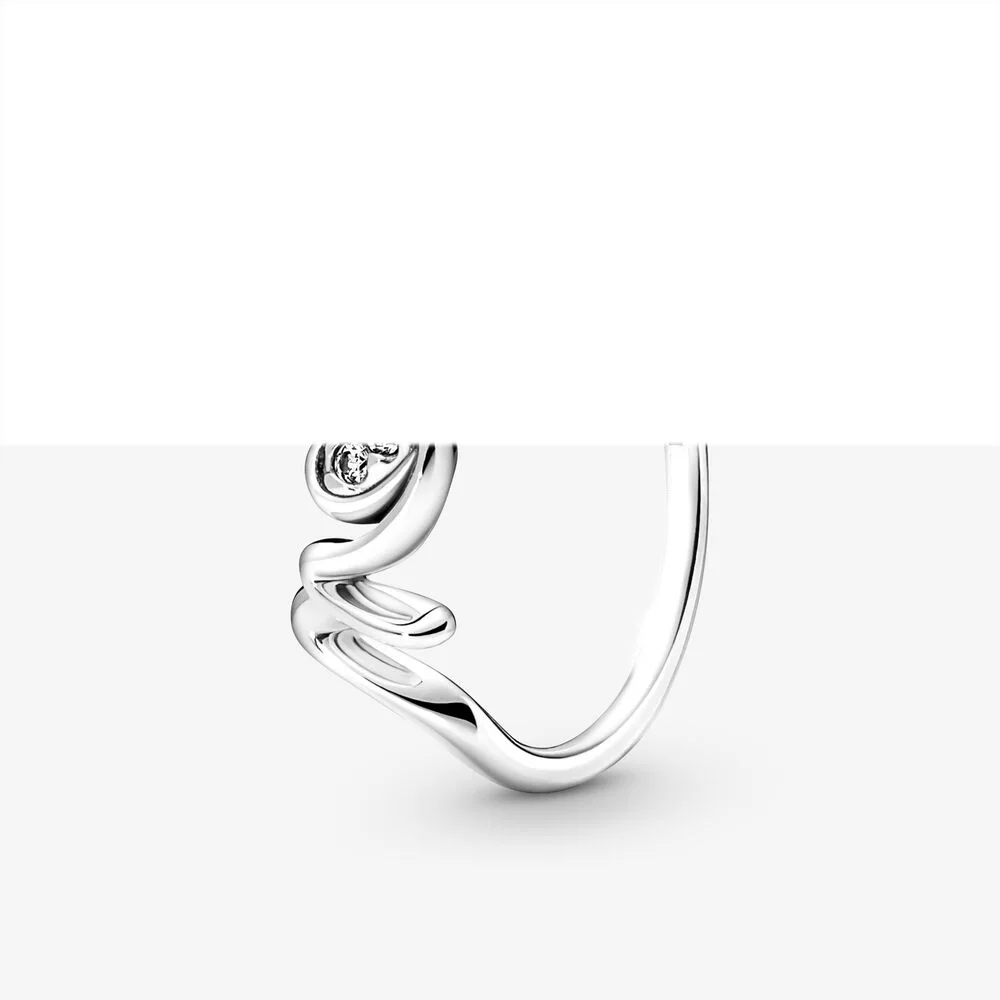 

2022 Mother's Day High Quality Jewelry Mom Pavé Heart Ring