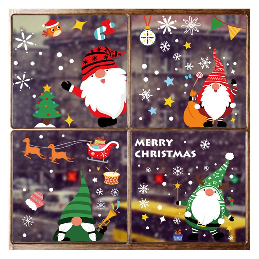 

Наклейка стеклянная настенная 3D для детской комнаты, с надписью "Merry Christmas"