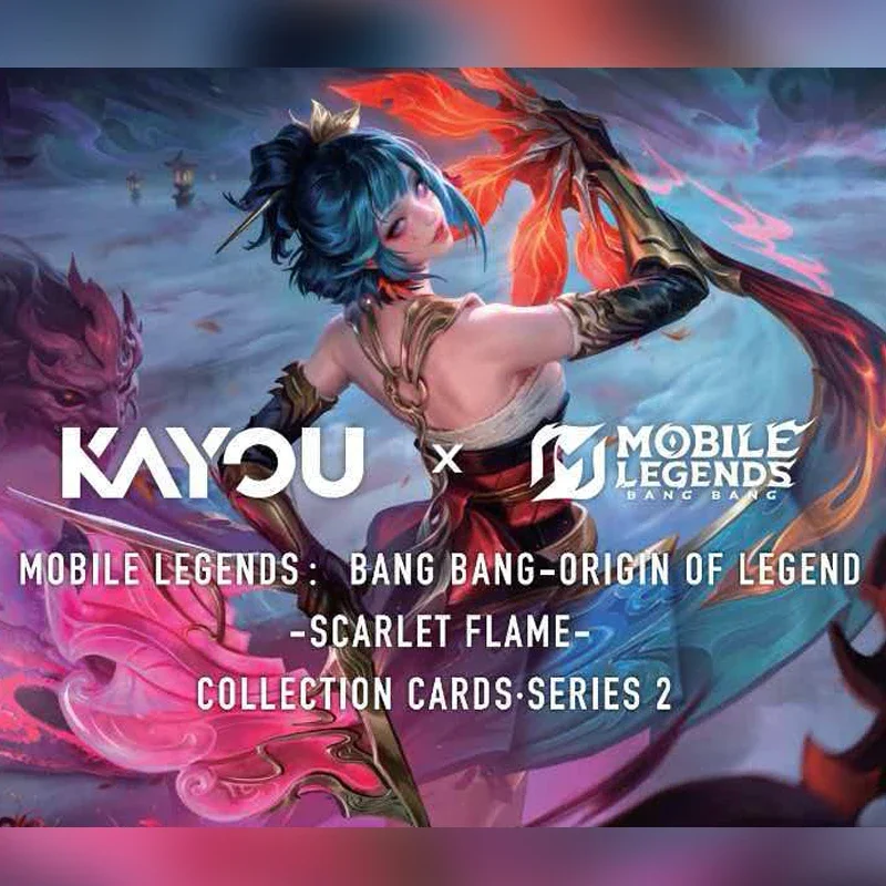Коллекционные карточки KAYOU MLBB: Истоки легенд, том 02, Mobile Legends: Bang Bang, английская версия, аниме-карточки, игрушки, подарки на день рождения (art.: 3920dcbb12a9b) - 3920dcbb12a9b