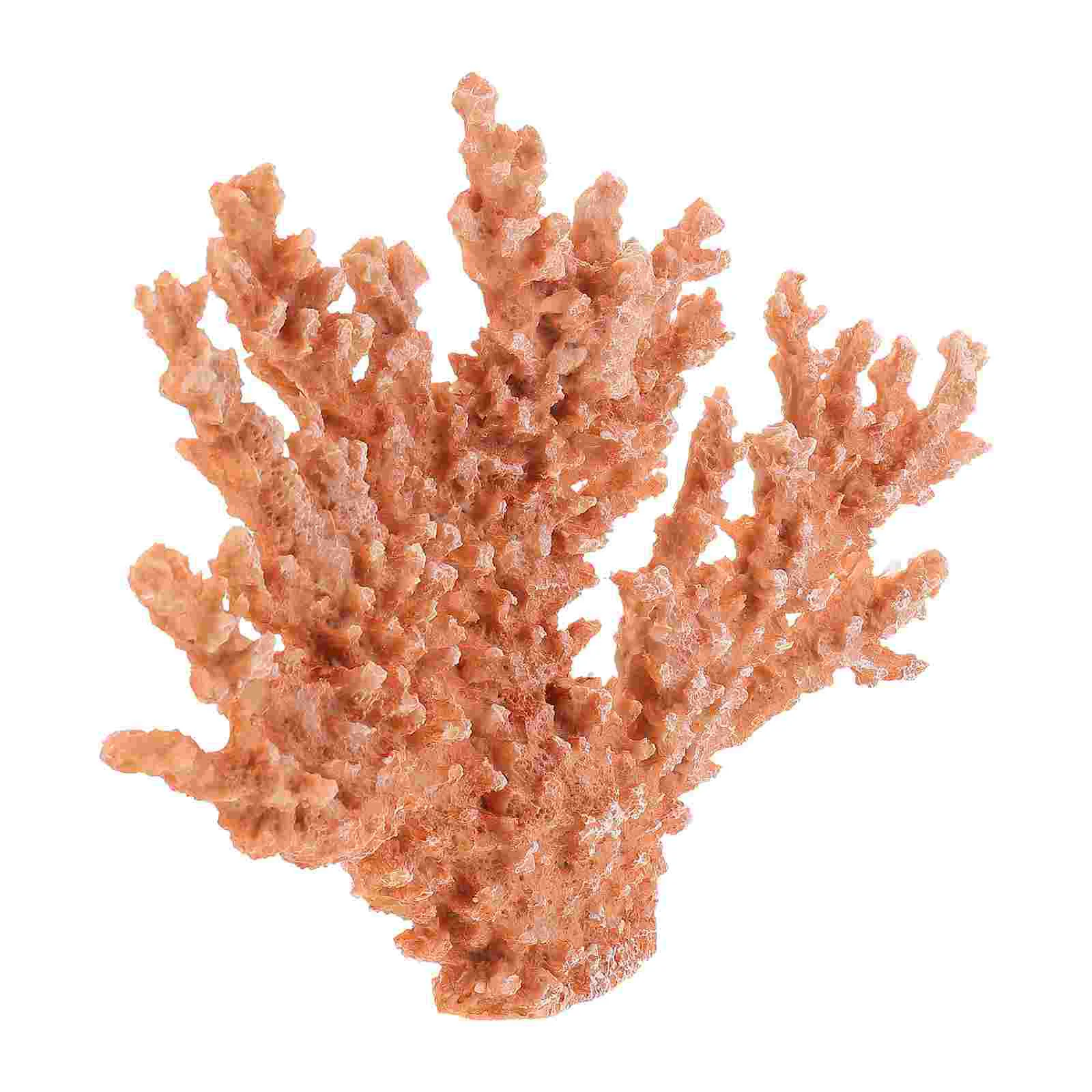 

Coral Aquarium Decorations Decor Ornament Artificial Decoration Fish Tank Desktop Household Sculpture Reef Ornaments Decorative