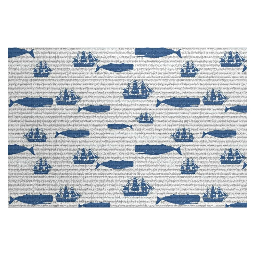 Moby Dick Пазл Деревянные коробки Детали головоломки для взрослых