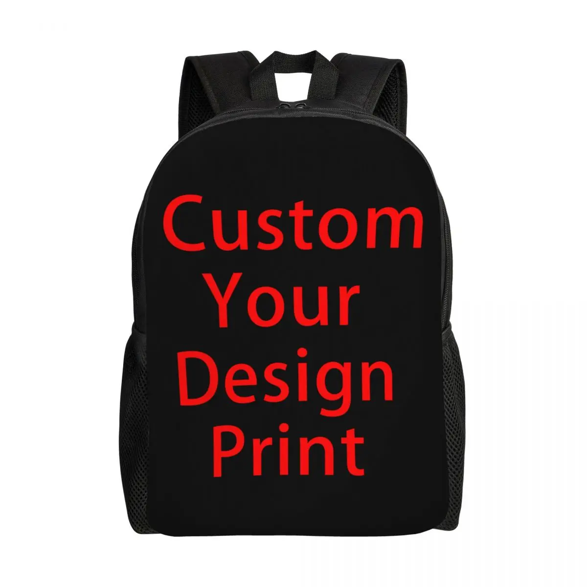 Индивидуальный рюкзак с вашим дизайном для женщин и мужчин водостойкий школы